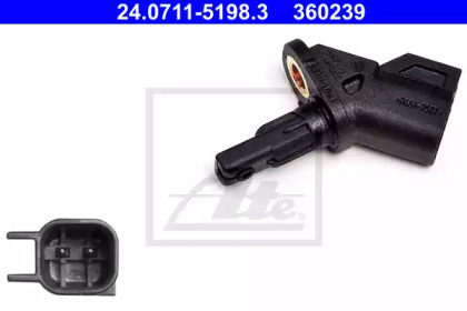 Датчик ABS (передній) Ford Focus II/Volvo S40/V50 03-12 ATE 24.0711-5198.3