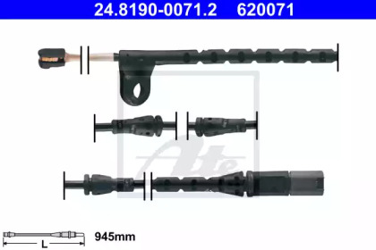 Датчик зношування колодок ATE 24.8190-0071.2