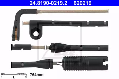 Датчик зношування колодок ATE 24.8190-0219.2