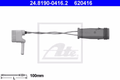 Датчик зношування колодок ATE 24.8190-0416.2