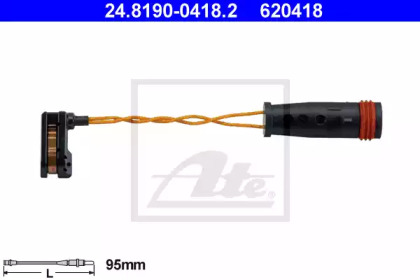 Датчик зношування колодок ATE 24.8190-0418.2