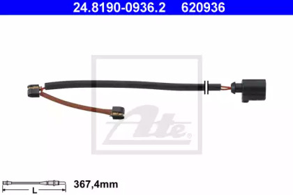 Датчик зношування колодок ATE 24.8190-0936.2