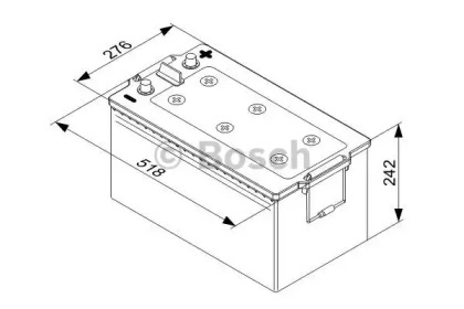 Акумуляторна батарея Bosch 0092T50800