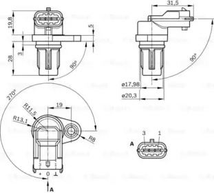 Датчик Bosch 0232103097