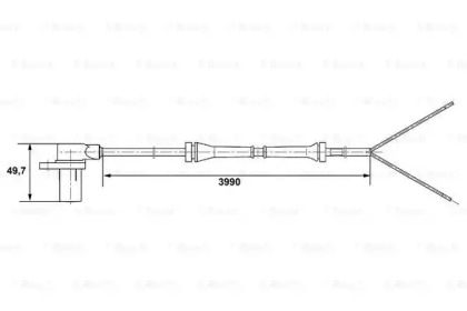 Датчик ABS Bosch 0265006214