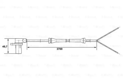 Датчик ABS Bosch 0265006215