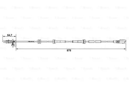 Датчик ABS Bosch 0265007790