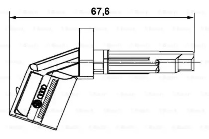 Датчик ABS Bosch 0265007928