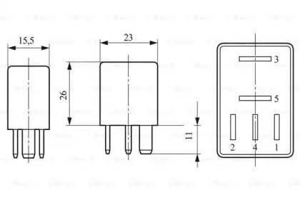 Блок управления Bosch 0332201107