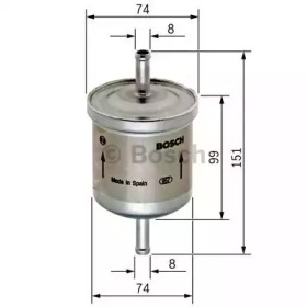 Фильтр топливный Bosch 0450905201