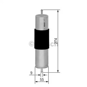 Фільтр паливний Mini (R50/R53) 1.4D 03-06 Bosch 0 450 906 462