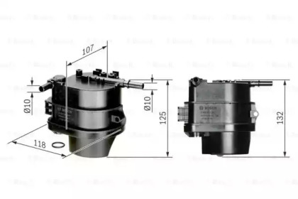 Фильтр топливный Bosch 0450907007