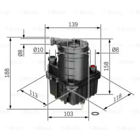 Фільтр паливний (РОЗПРОДАЖ) Bosch 0450907016