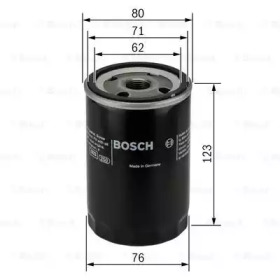BOSCH МАСТИЛЬНИЙ ФІЛЬТР шт. 0451103314