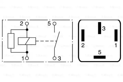 Реле Bosch 0986332001