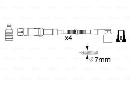 КОМПЛЕКТ ВВ ПРОВОДІВ Bosch 0986356310