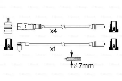 Комплект электропроводки Bosch 0986356339