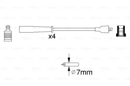Комплект электропроводки Bosch 0986356716