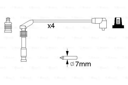Комплект электропроводки Bosch 0986357126