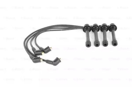 Проводи запалювання Mitsubishi Lancer II/IV/V 1.6 79-03 (к-кт) Bosch 0 986 357 147 — фото 3