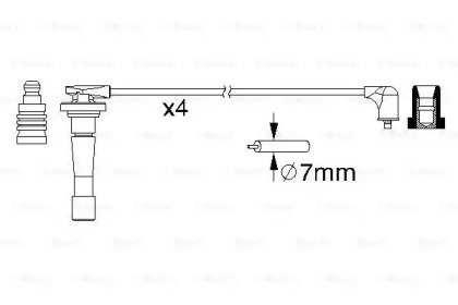 Комплект электропроводки Bosch 0986357150