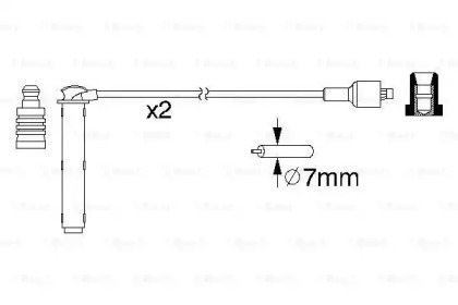 Комплект электропроводки Bosch 0 986 357 154