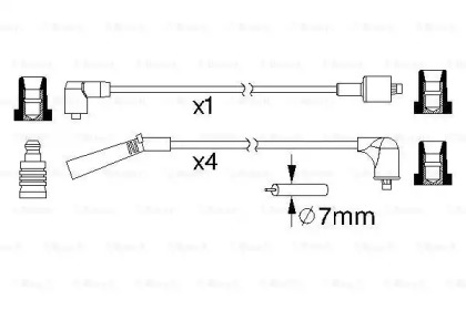 Комплект электропроводки Bosch 0 986 357 185