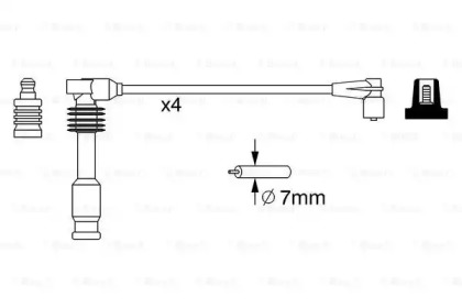 Комплект электропроводки Bosch 0986357237