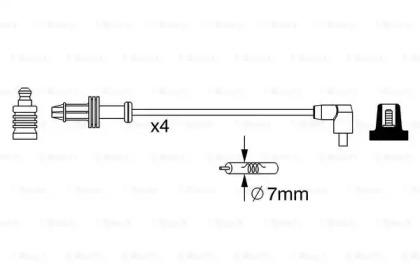 Комплект электропроводки Bosch 0 986 357 240