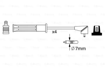 Комплект электропроводки Bosch 0986357256