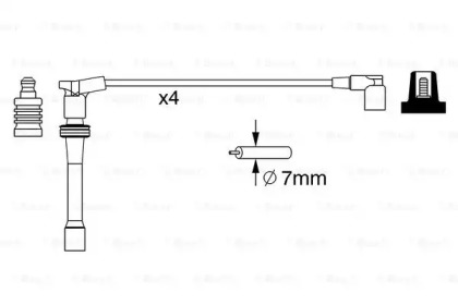Комплект электропроводки Bosch 0 986 357 260