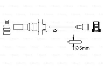 Комплект электропроводки Bosch 0986357273