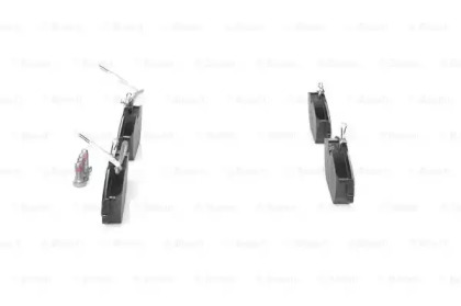 Колодки гальмівні (передні) Renault Laguna I 93-01/Megane I 96-03/Safrane 92-00 (з датчиком) Bosch 0 986 461 765 — фото 5