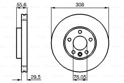 Тормозной диск Bosch 0986479211