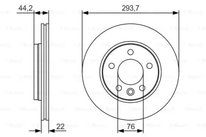 Тормозной диск Bosch 0986479S06