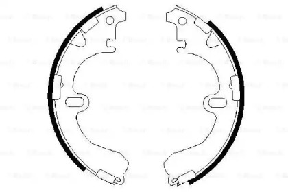Тормозные колодки барабані Bosch 0986487422