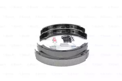 Колодки ручника MB C-class (W202/203) 93-07/A-class (W168/169) 97-12 (164x20) Bosch 0 986 487 582 — фото 4