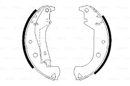 Гальмівні колодки барабані Bosch 0986487626