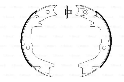 Тормозные колодки барабані Bosch 0986487683