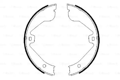 Тормозные колодки барабані Bosch 0986487705