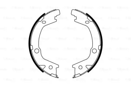 Тормозные колодки барабані Bosch 0986487770