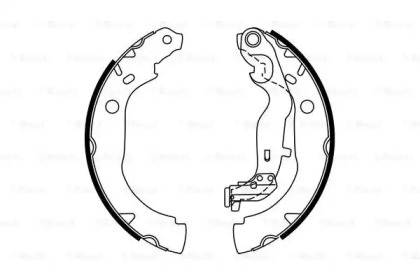 Гальмівні колодки барабані Bosch 0986487774