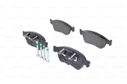 Колодки гальмівні (передні) VW Phaeton/ Audi A6/A8 04-16 (Ate-Teves) (з датчиком) Bosch 0 986 494 200 — фото 2