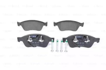 Колодки гальмівні (передні) VW Phaeton/ Audi A6/A8 04-16 (Ate-Teves) (з датчиком) Bosch 0 986 494 200 — фото 4