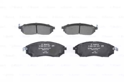 Колодки гальмівні (передні) Renault Koleos 08-/Nissan Qashqai 07-13/Pathfinder/NP300/Murano 05- Bosch 0 986 494 295 — фото 4
