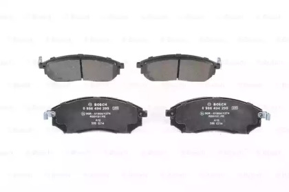 Колодки гальмівні (передні) Renault Koleos 08-/Nissan Qashqai 07-13/Pathfinder/NP300/Murano 05- Bosch 0 986 494 295 — фото 6