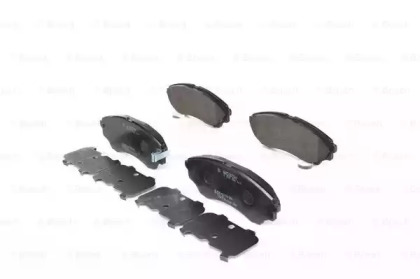 Колодки гальмівні (передні) Ford Ranger 99-12/Mazda B-Serie 99-06/BT-50 06- Bosch 0 986 494 323 — фото 2