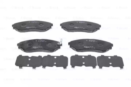 Колодки гальмівні (передні) Ford Ranger 99-12/Mazda B-Serie 99-06/BT-50 06- Bosch 0 986 494 323 — фото 3
