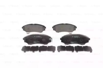 Колодки гальмівні (передні) Ford Ranger 99-12/Mazda B-Serie 99-06/BT-50 06- Bosch 0 986 494 323 — фото 4
