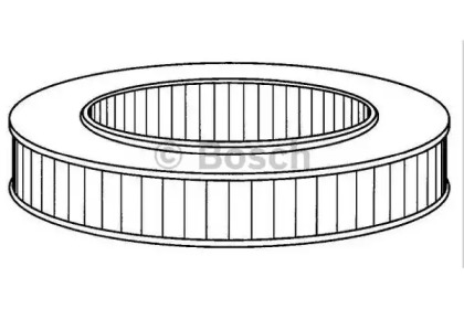 Фільтр повітряний Toyota Land Cruiser 3.0/4.2 D 95-03 (бочка) Bosch 1 457 433 534